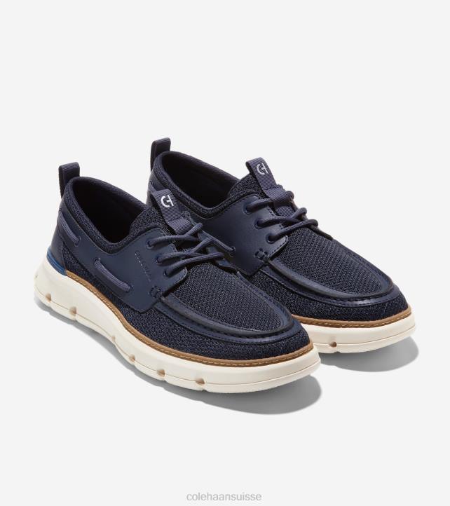 Cole Haan chaussure de bateau de régate 4.zerogrand Hommes PJ6N259 blazer bleu marine chaussure