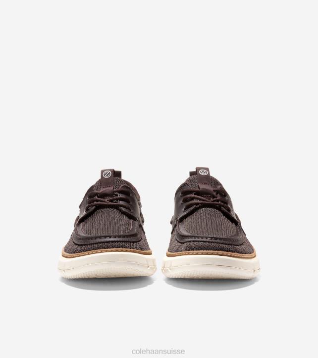 Cole Haan chaussure de bateau de régate 4.zerogrand Hommes PJ6N261 chocolat noir chaussure