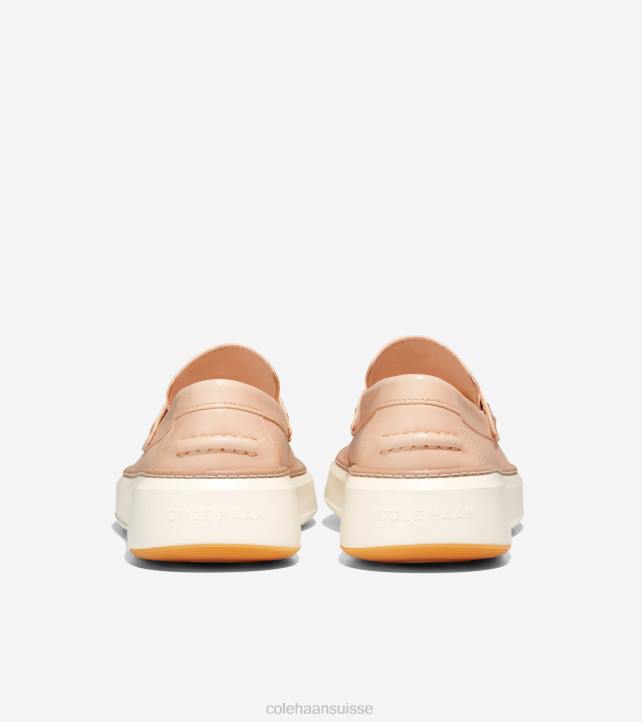 Cole Haan grandpro topspin penny mocassins Hommes PJ6N289 orge beige-ivoire chaussure