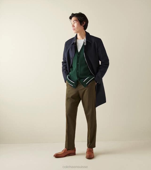 Cole Haan mocassins classiques modernes Hommes PJ6N447 bronzage britannique chaussure