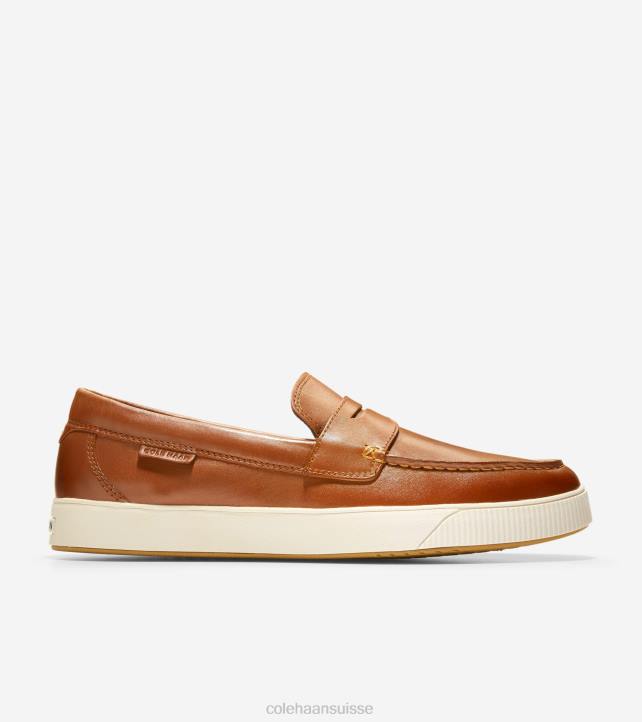 Cole Haan mocassins nantucket 2.0 Hommes PJ6N353 bronzage britannique chaussure