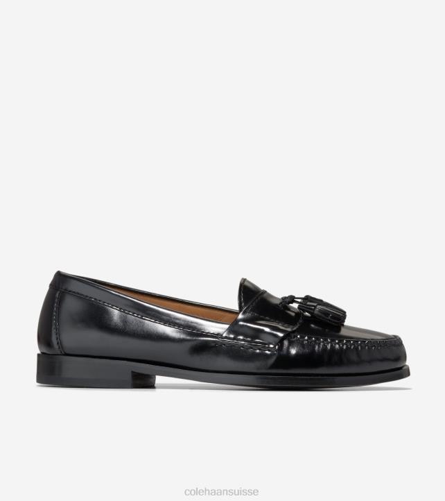 Cole Haan mocassins à pampilles Hommes PJ6N476 noir chaussure