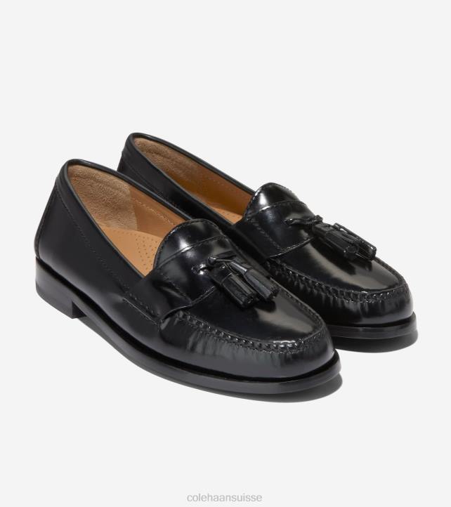 Cole Haan mocassins à pampilles Hommes PJ6N476 noir chaussure