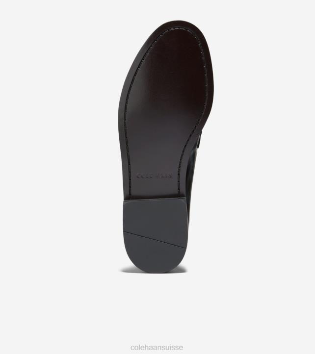 Cole Haan mocassins à pampilles Hommes PJ6N476 noir chaussure