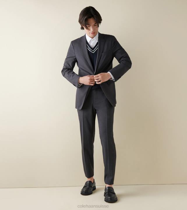 Cole Haan mocassins penny classiques américains Hommes PJ6N373 noir chaussure