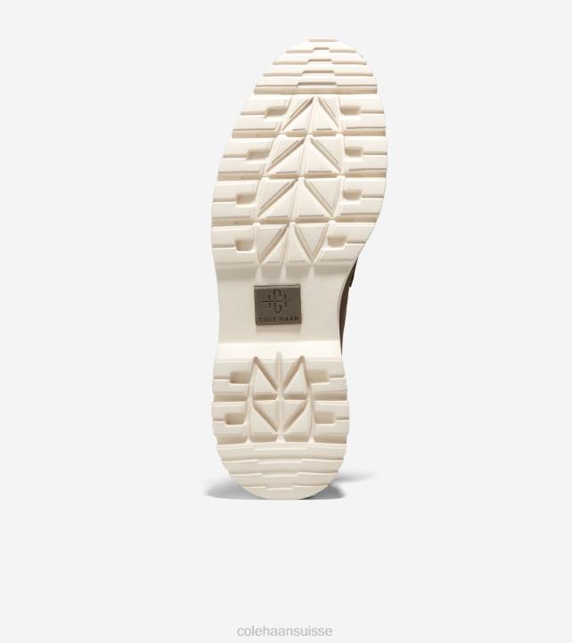 Cole Haan mocassins penny classiques américains Hommes PJ6N377 nubuck-aigrette truffe chaussure