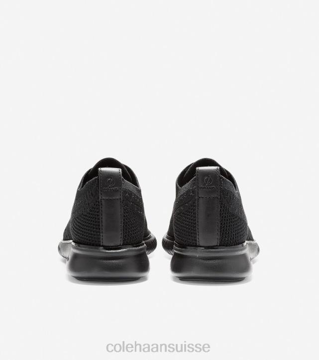 Cole Haan 2.zerogrand bout d'aile oxford Hommes PJ6N276 point de suture noir chaussure