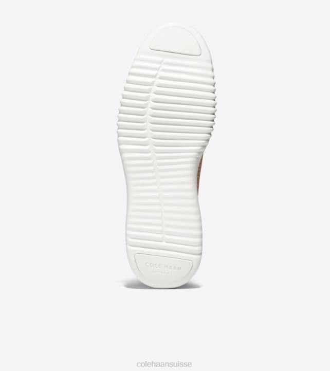 Cole Haan 2.zerogrand laser bout d'aile oxford Hommes PJ6N267 blanchi tan-city skyline-ivoire chaussure