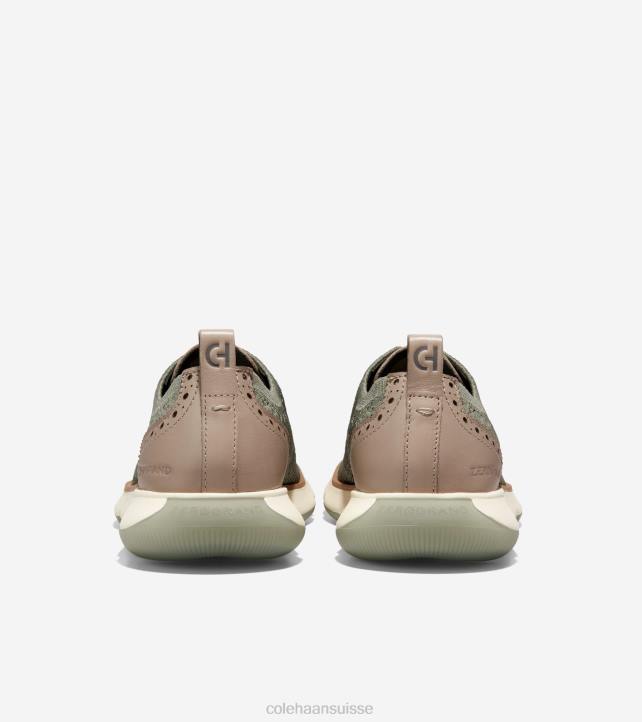 Cole Haan 4.zérogrand oxford Hommes PJ6N360 feuille de thé-huile verte chaussure