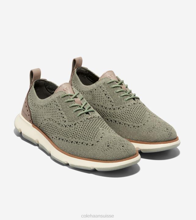 Cole Haan 4.zérogrand oxford Hommes PJ6N360 feuille de thé-huile verte chaussure