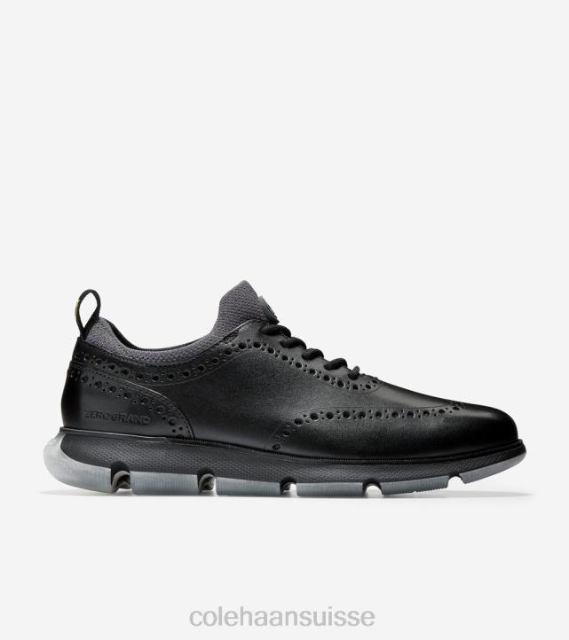 Cole Haan 4.zerogrand bout d'aile oxford Hommes PJ6N372 noir chaussure