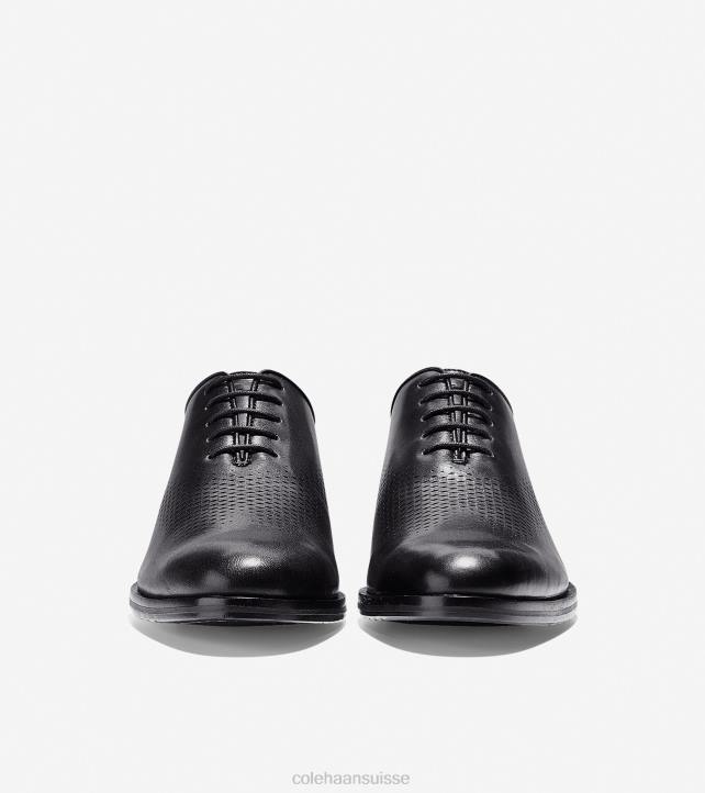 Cole Haan bout d'aile du grand laser de washington oxford Hommes PJ6N419 Cuir noir chaussure
