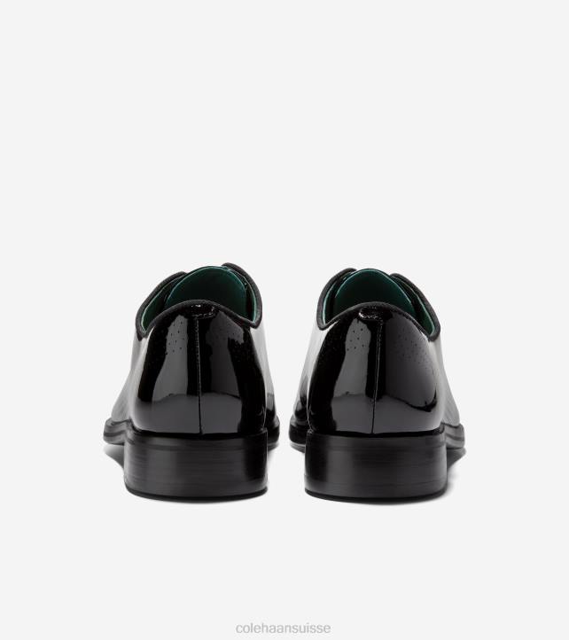 Cole Haan bout d'aile du grand laser de washington oxford Hommes PJ6N422 vernis noir chaussure
