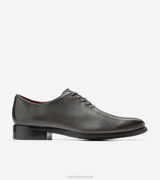 Cole Haan bout d'aile du grand laser de washington oxford Hommes PJ6N423 rayures grises chaussure