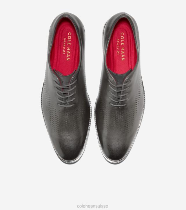 Cole Haan bout d'aile du grand laser de washington oxford Hommes PJ6N423 rayures grises chaussure