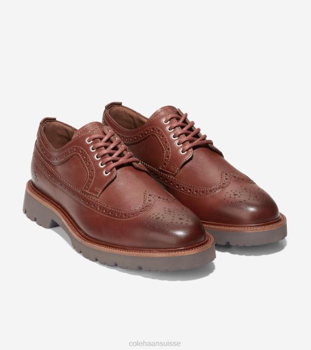 Cole Haan classiques américains longwing oxford Hommes PJ6N390 woodbury après la tombée de la nuit chaussure