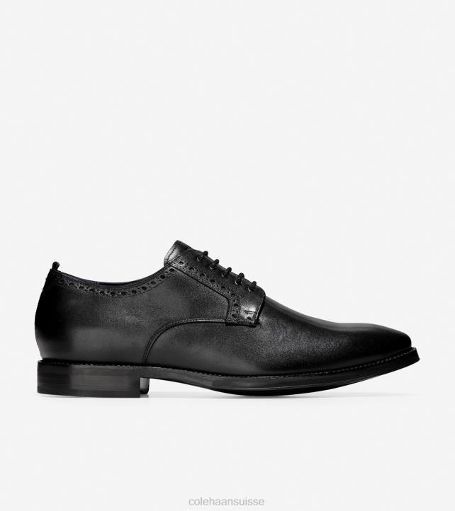 Cole Haan jefferson grand 2.0 uni oxford Hommes PJ6N487 noir chaussure