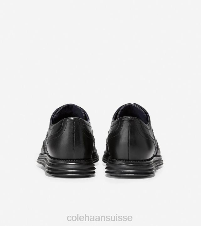 Cole Haan originalgrand oxford à bout d'aile Hommes PJ6N287 noir chaussure
