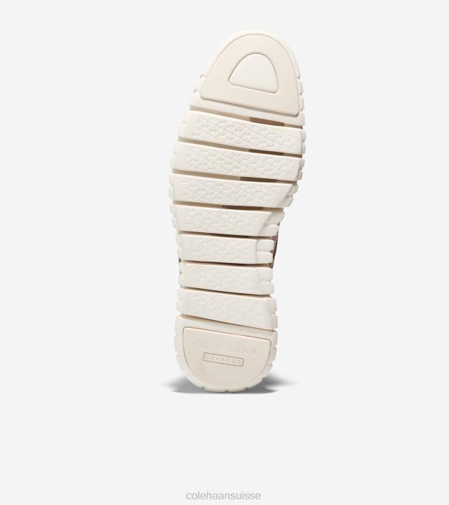 Cole Haan oxford à bout d'aile zerogrand Hommes PJ6N394 dune nubuck-truffe-ivoire chaussure