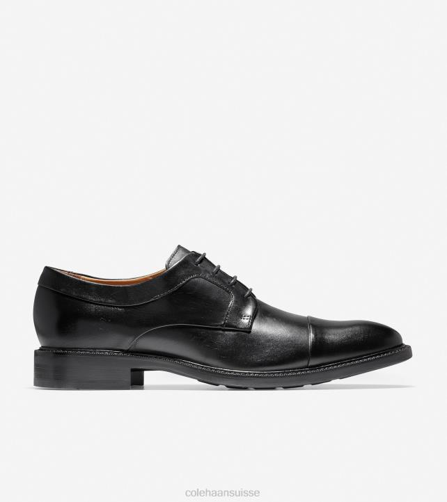 Cole Haan oxford à bout droit Hommes PJ6N399 noir chaussure