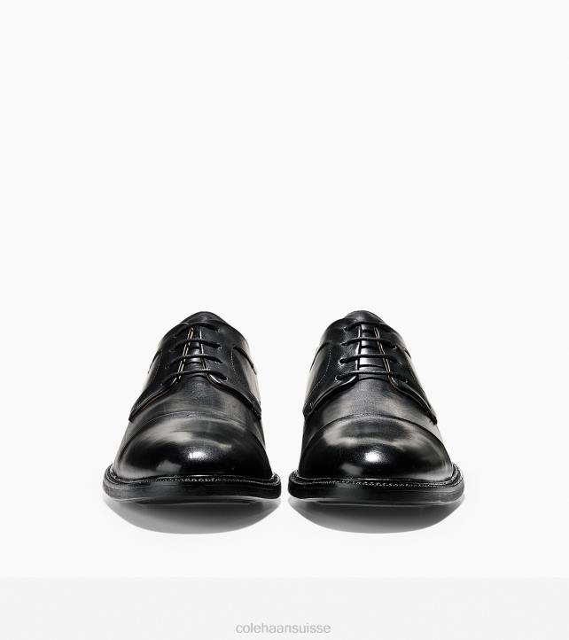 Cole Haan oxford à bout droit Hommes PJ6N399 noir chaussure