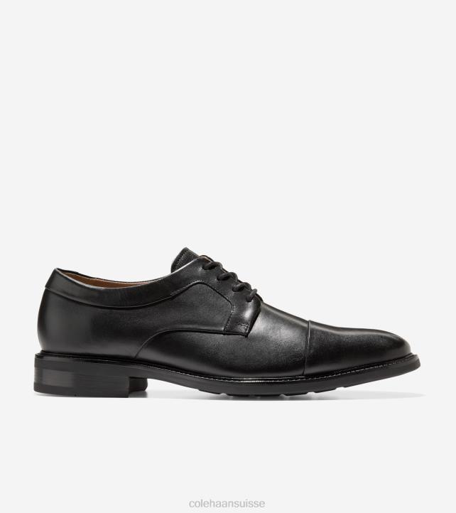 Cole Haan oxford à bout droit Hommes PJ6N399 noir chaussure