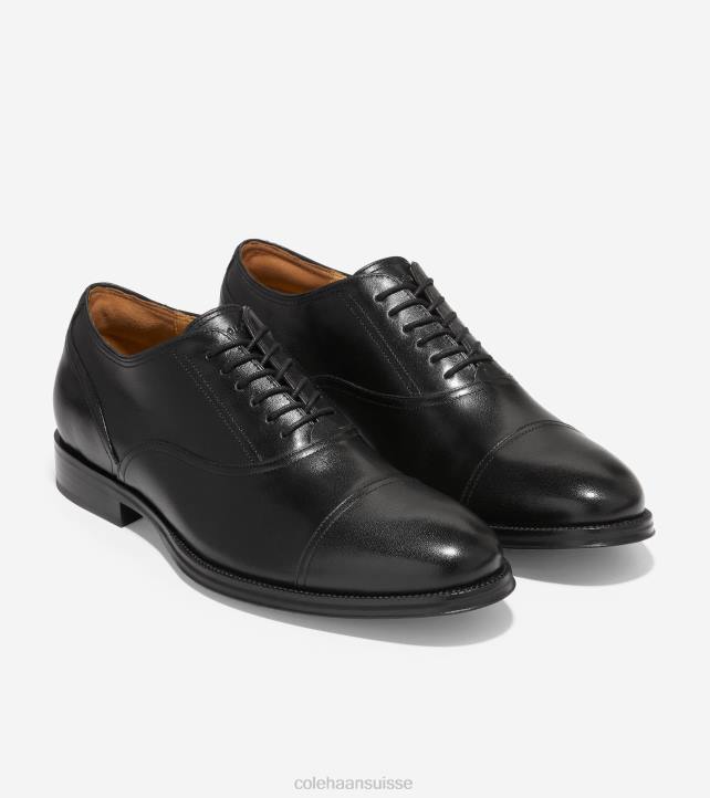 Cole Haan oxford à bout droit modern classics Hommes PJ6N400 noir chaussure