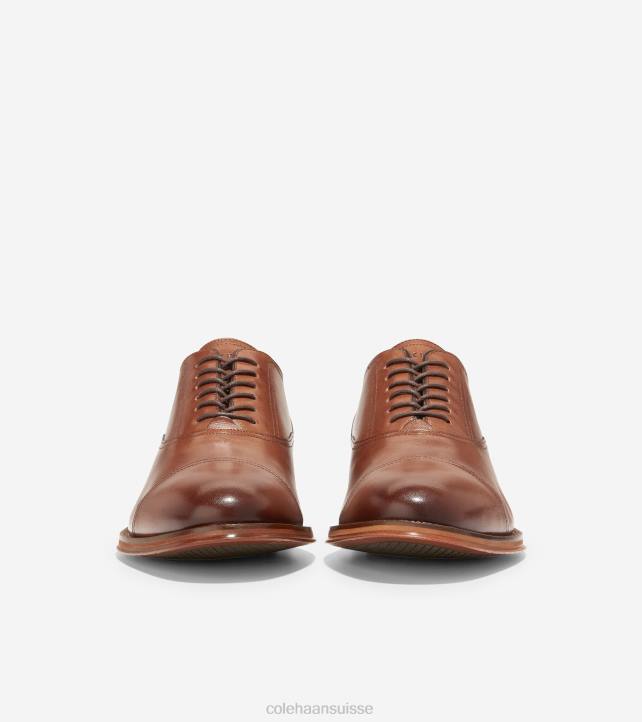 Cole Haan oxford à bout droit modern classics Hommes PJ6N401 bronzage britannique chaussure