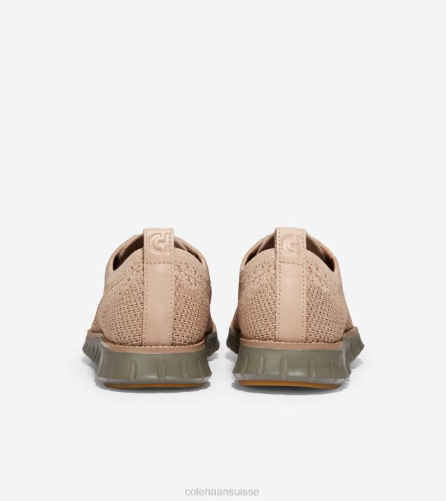 Cole Haan zérogrand oxford Hommes PJ6N425 feuille de sésame stitchlite-dune-tea chaussure