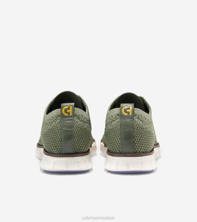 Cole Haan zérogrand oxford Hommes PJ6N427 feuille de thé-aigrette stitchlite chaussure