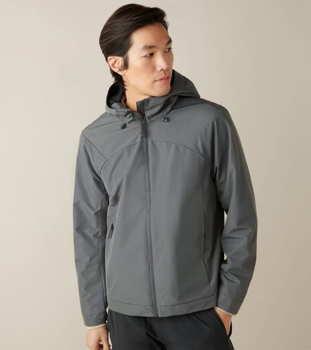 Cole Haan veste de course Hommes PJ6N559 gris vêtements